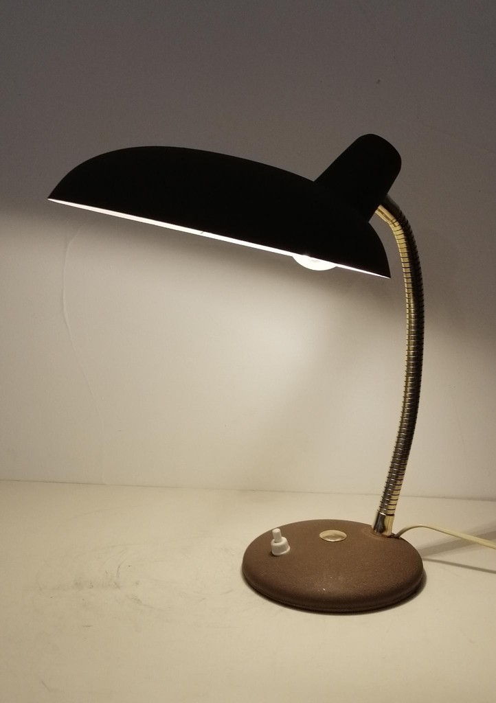Lampe cocotte maron