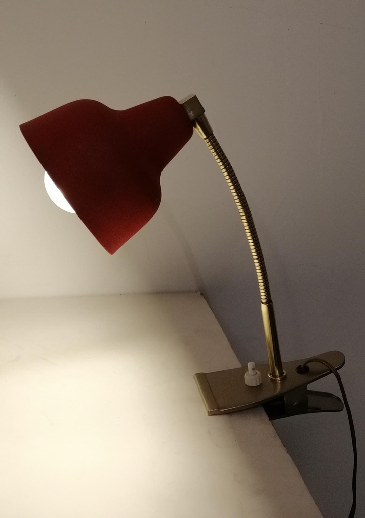 Lampe cocotte à pince