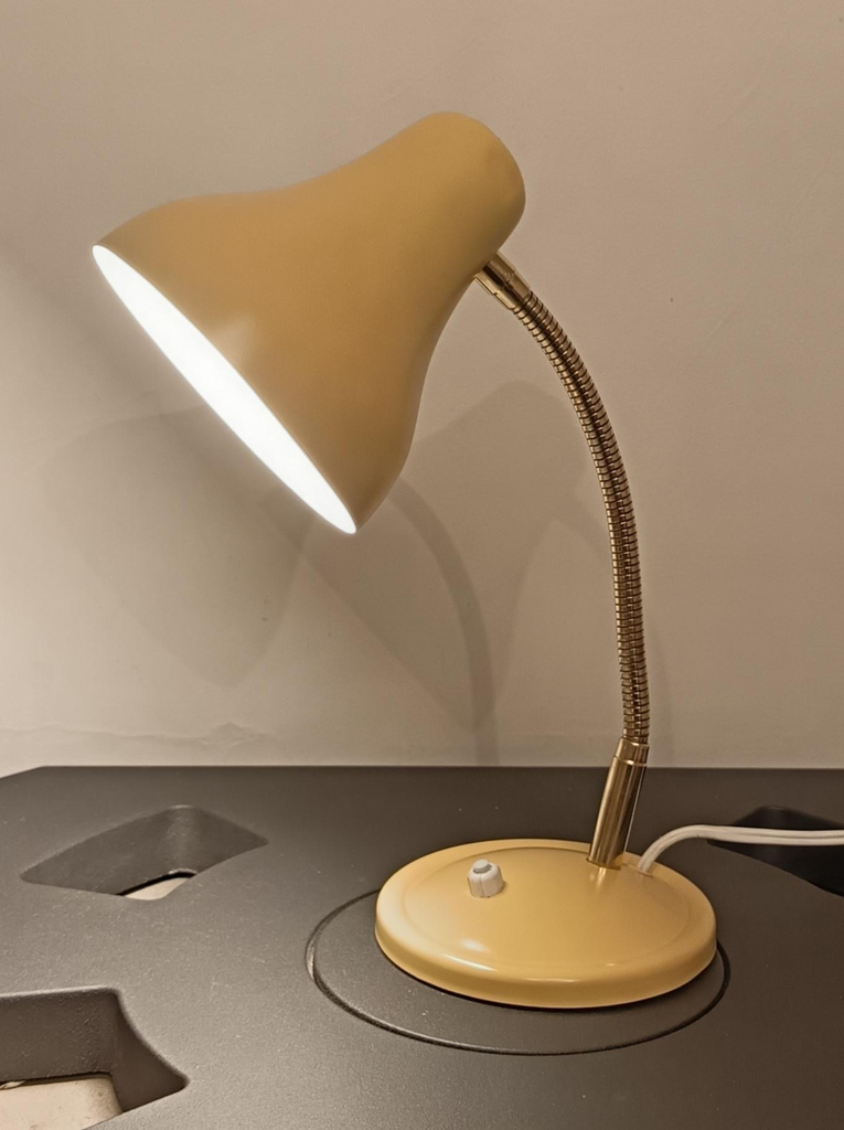 Lampe cocotte Jaune