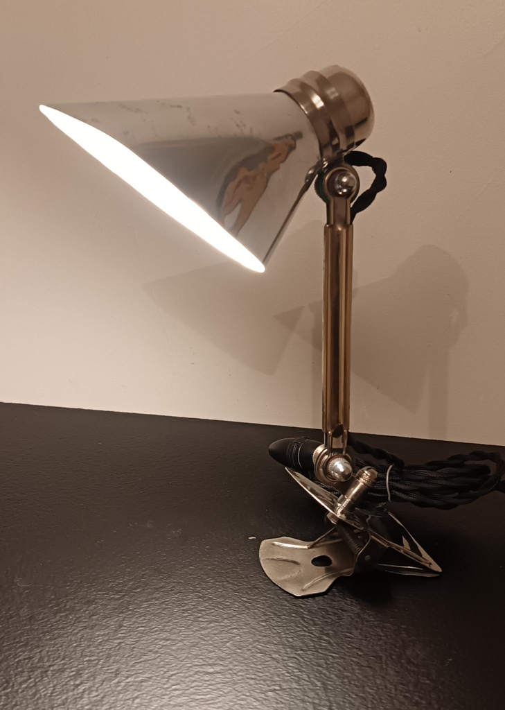 Lampe Superchrome à pince
