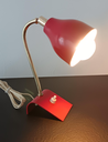 Lampe cocotte rouge