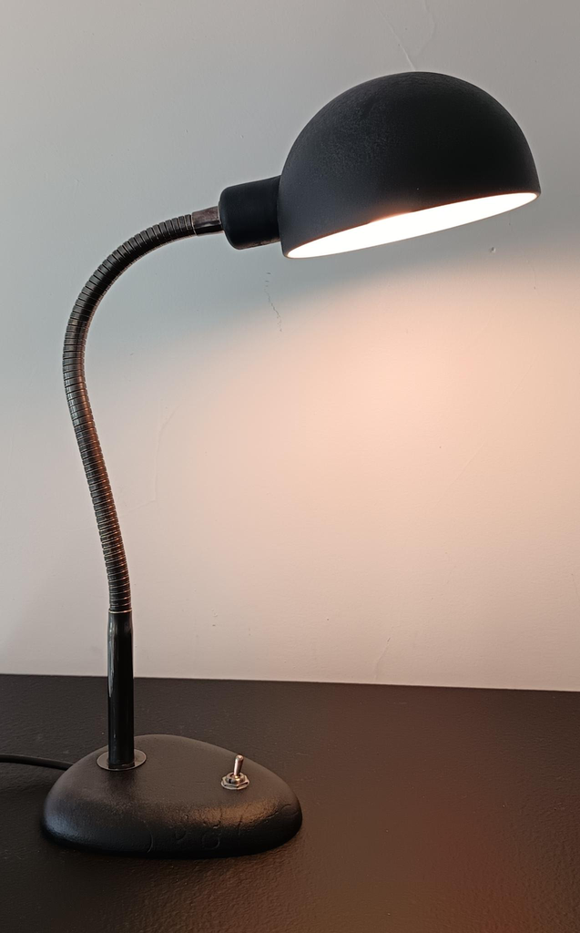 Lampe de bureau noir