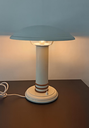 Lampe Eloctra par G. HALAIS blanche