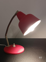 Lampe cocotte rouge
