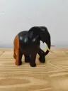 Sculpture éléphant en ébène 