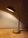 Lampe de bureau en laiton
