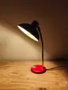 Lampe de bureau rouge