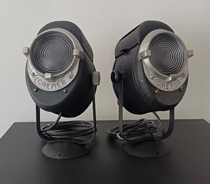 Paire de projecteur CREMER '' Baby''