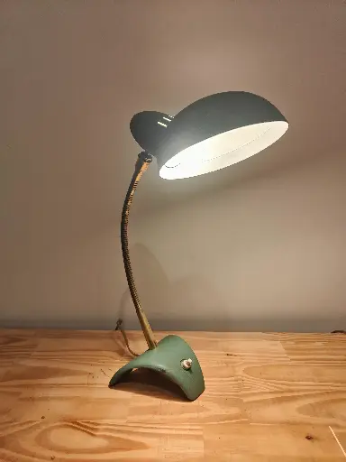 Lampe ''Jean Boris Lacroix'' verte